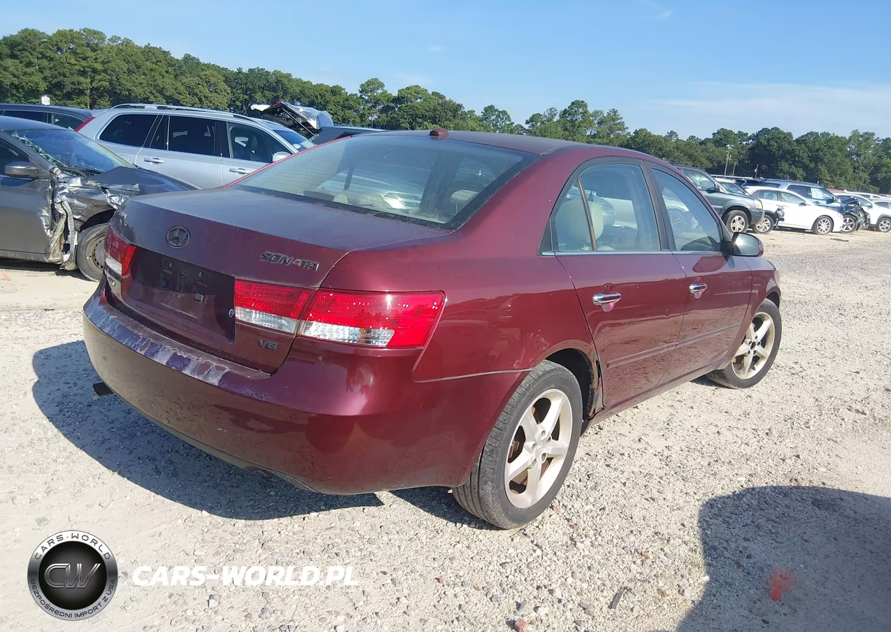 2007 Hyundai Sonata Limited-Se V6 VIN:5NPEU46F47H243112 - 4