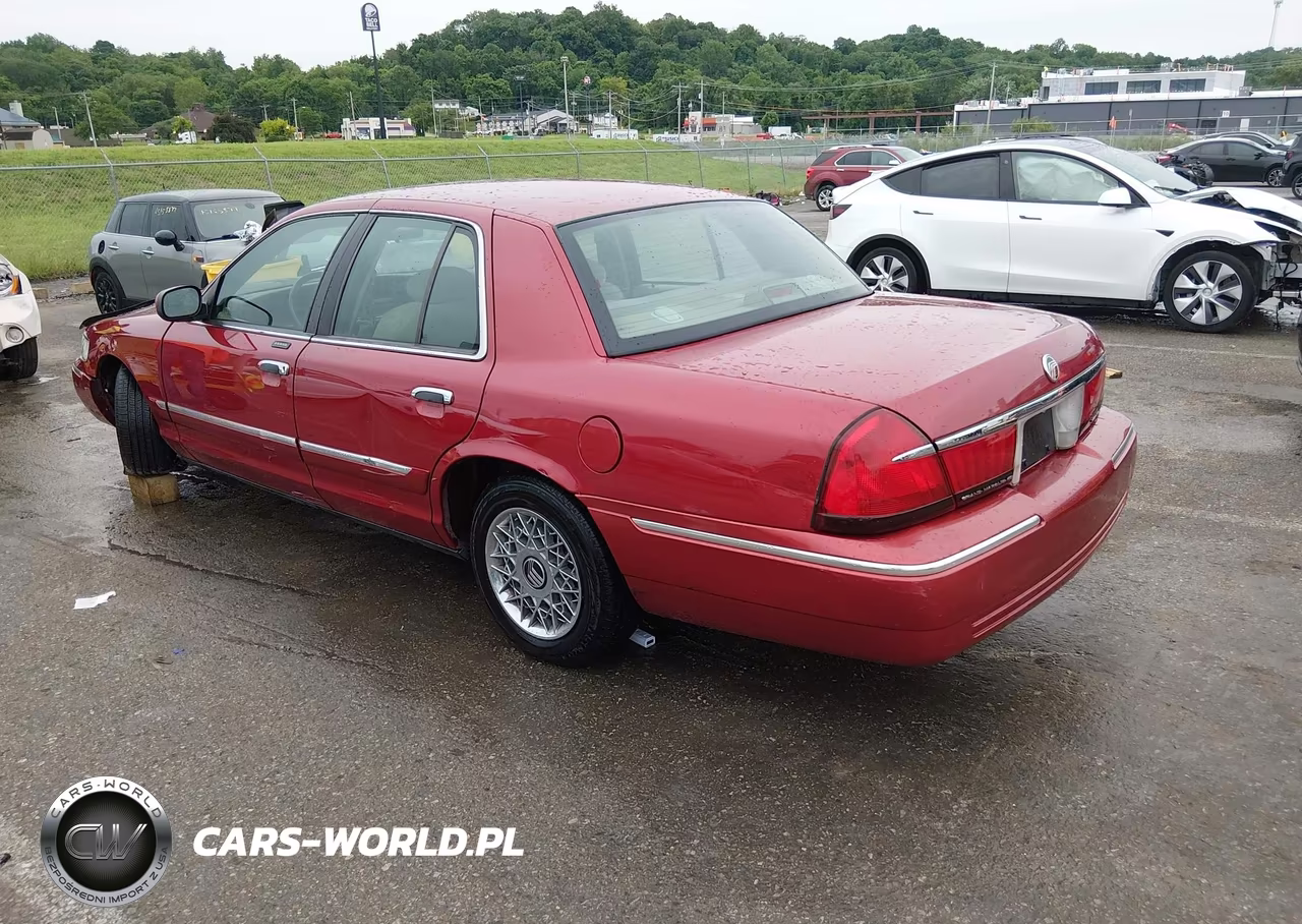 2001 Mercury Grand Marquis Gs VIN:2MEFM74W11X631024 - 3