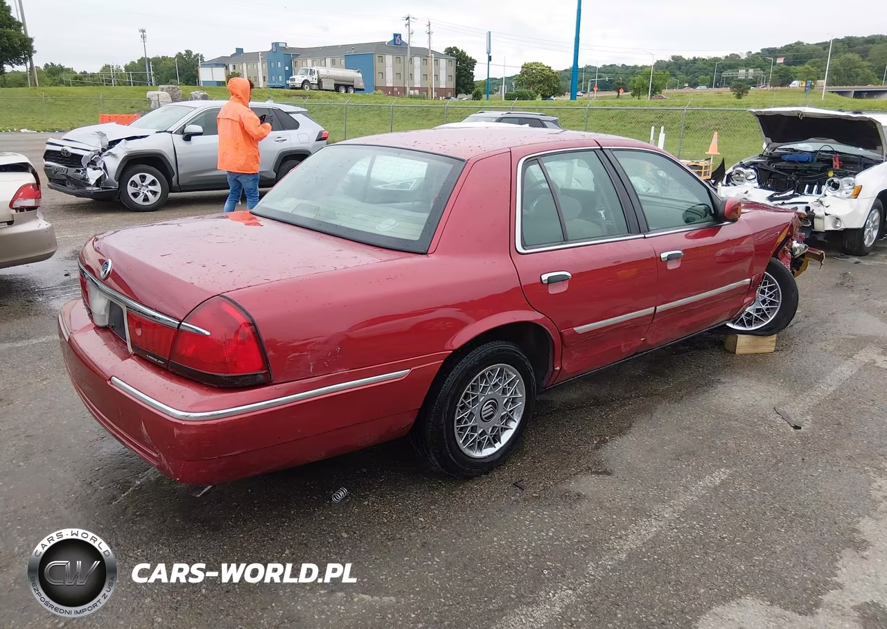 2001 Mercury Grand Marquis Gs VIN:2MEFM74W11X631024 - 4