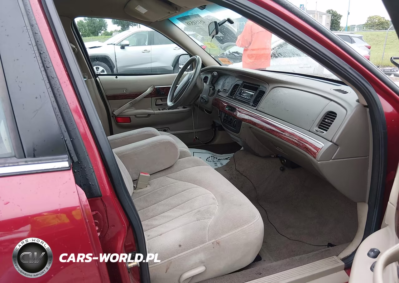 2001 Mercury Grand Marquis Gs VIN:2MEFM74W11X631024 - 5