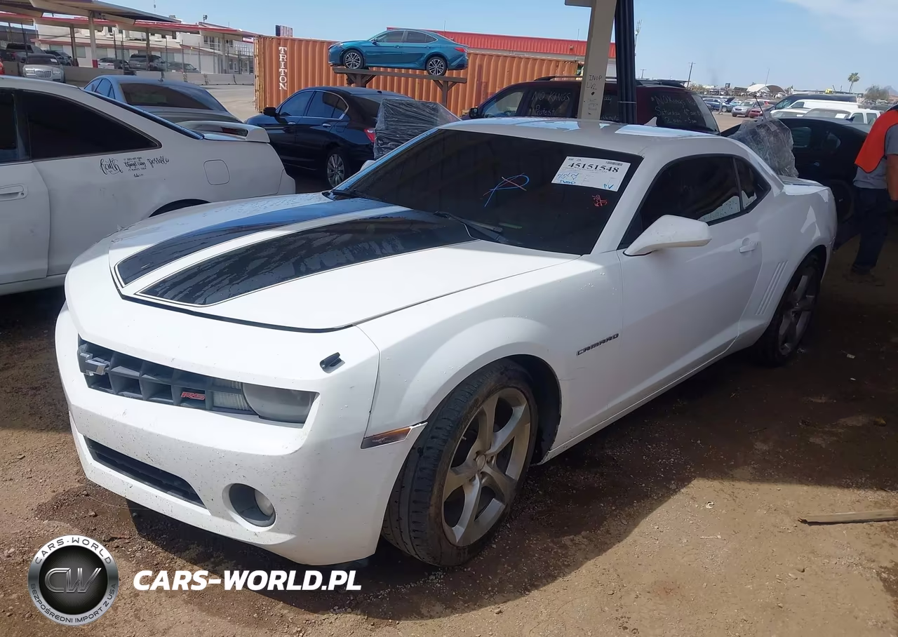 2013 Chevrolet Camaro 2Lt VIN:2G1FC1E34D9180811 - 2