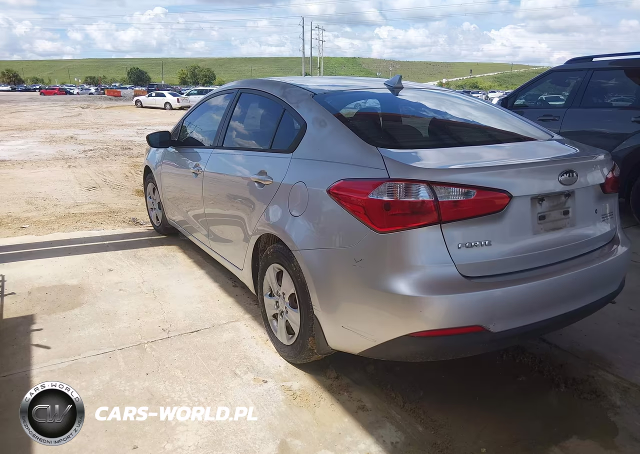 2014 Kia Forte Lx VIN:KNAFK4A60E5215903 - 3