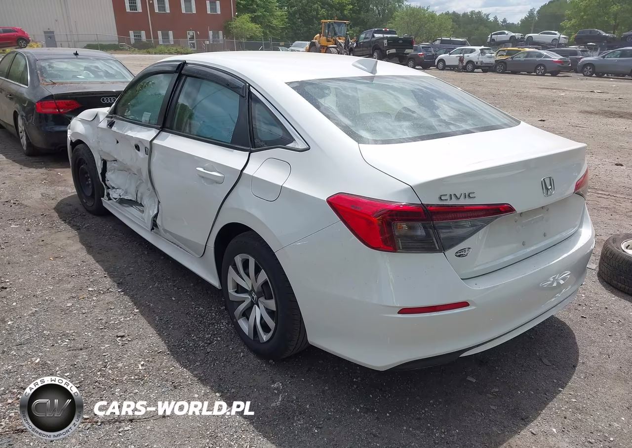 2023 Honda Civic Lx VIN:2HGFE2F28PH562543 - 3