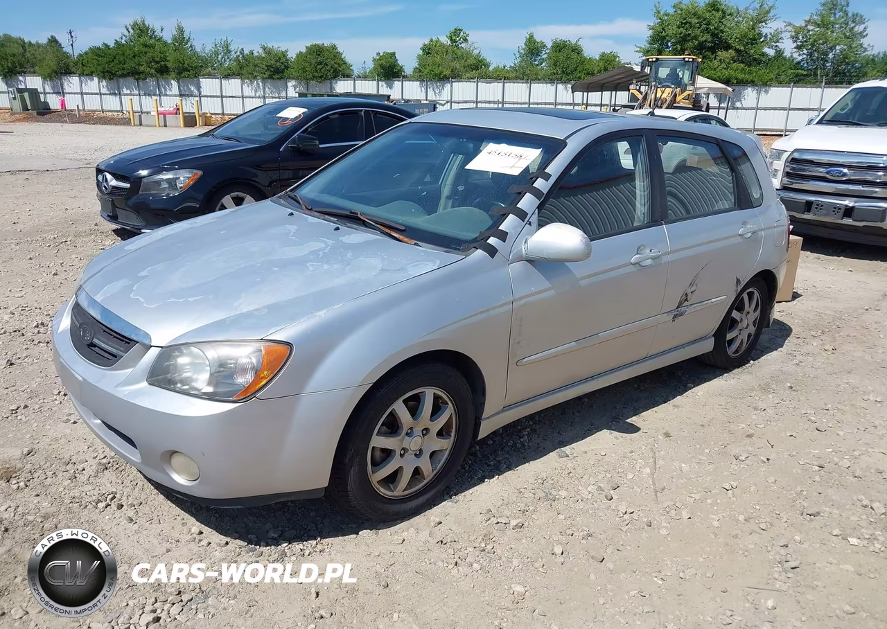 2006 Kia Spectra5 VIN:KNAFE161865314599 - 2