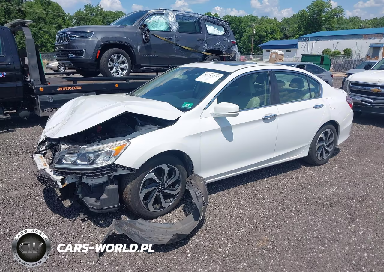 2016 Honda Accord Ex-L VIN:1HGCR2F80GA136422 - 2