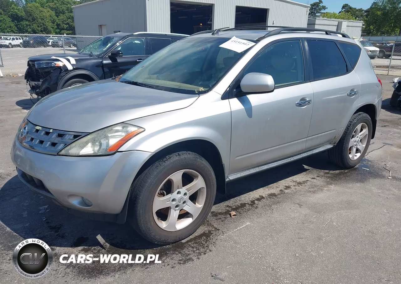 2005 Nissan Murano Sl VIN:JN8AZ08T65W318674 - 2