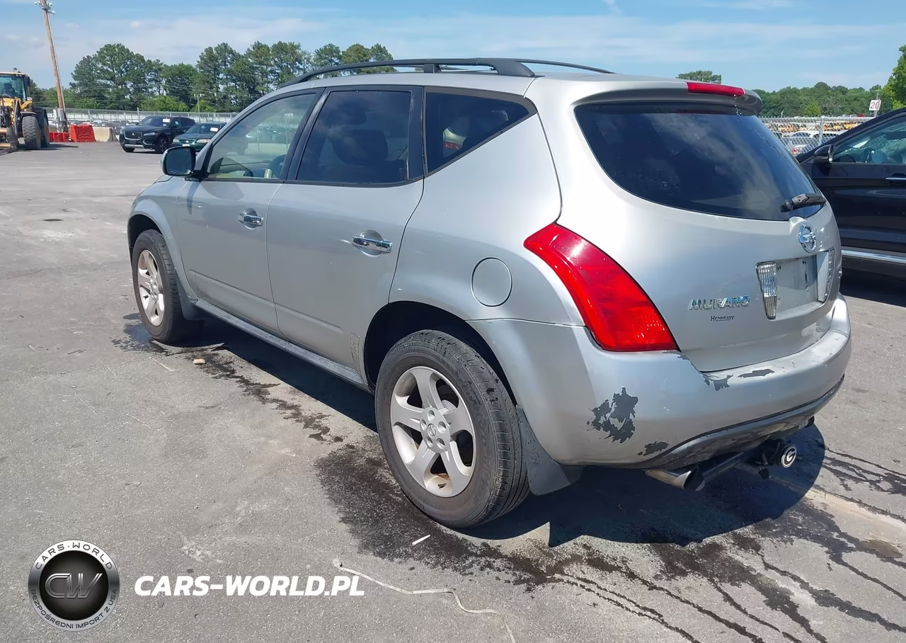 2005 Nissan Murano Sl VIN:JN8AZ08T65W318674 - 3