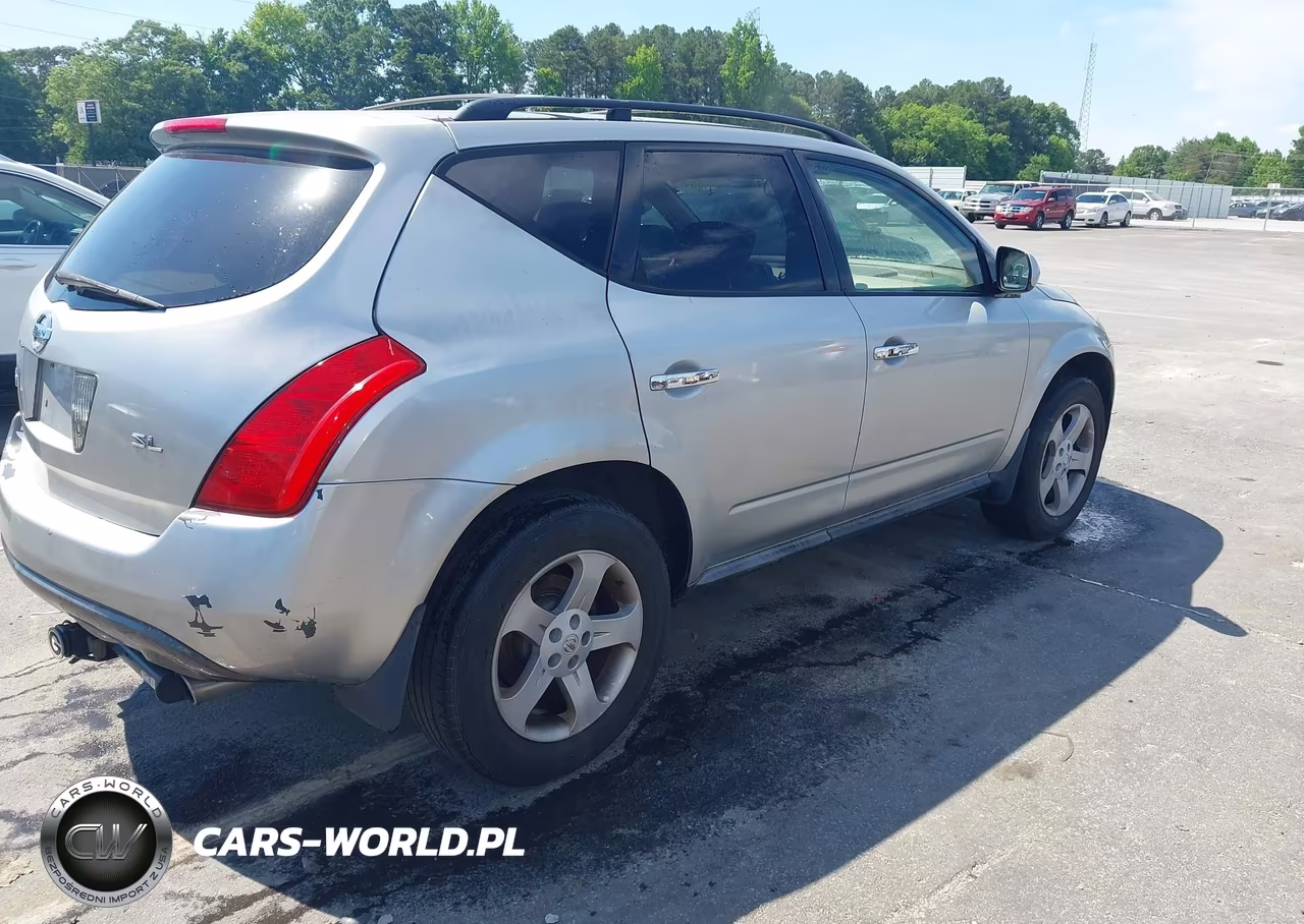 2005 Nissan Murano Sl VIN:JN8AZ08T65W318674 - 4