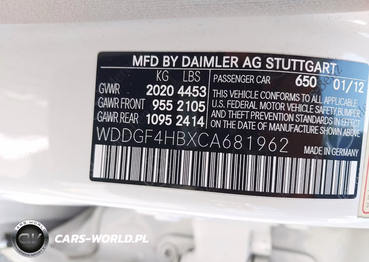 2012 Mercedes-Benz C 250 Luxury-Sport VIN:WDDGF4HBXCA681962 - 9