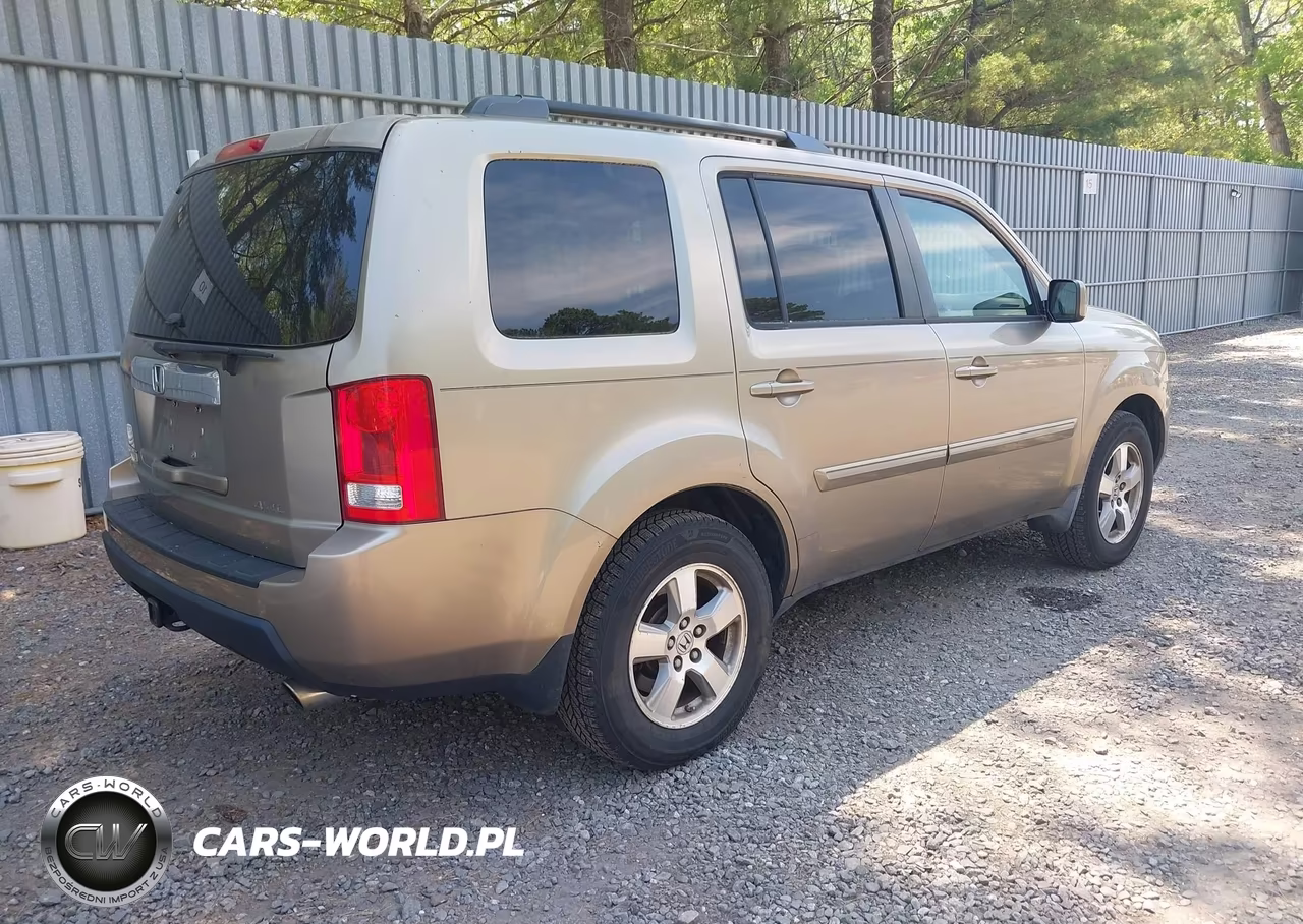 2009 Honda Pilot Ex-L VIN:5FNYF48619B034836 - 4