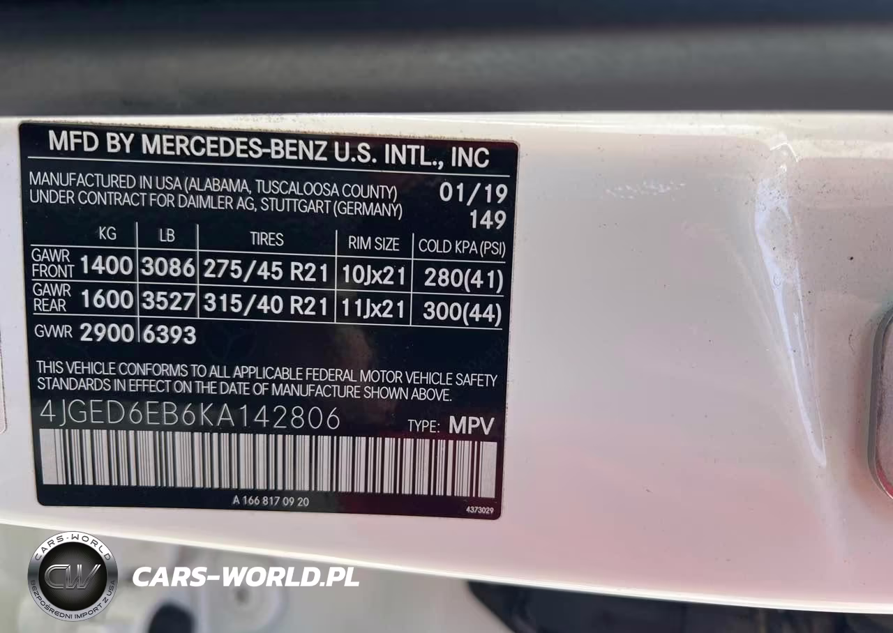 2019 Mercedes-Benz Amg Gle 43 Coupe 4Matic VIN:4JGED6EB6KA142806 - 9