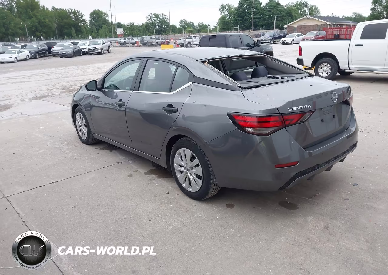 2024 Nissan Sentra S Xtronic Cvt VIN:3N1AB8BV2RY269855 - 3