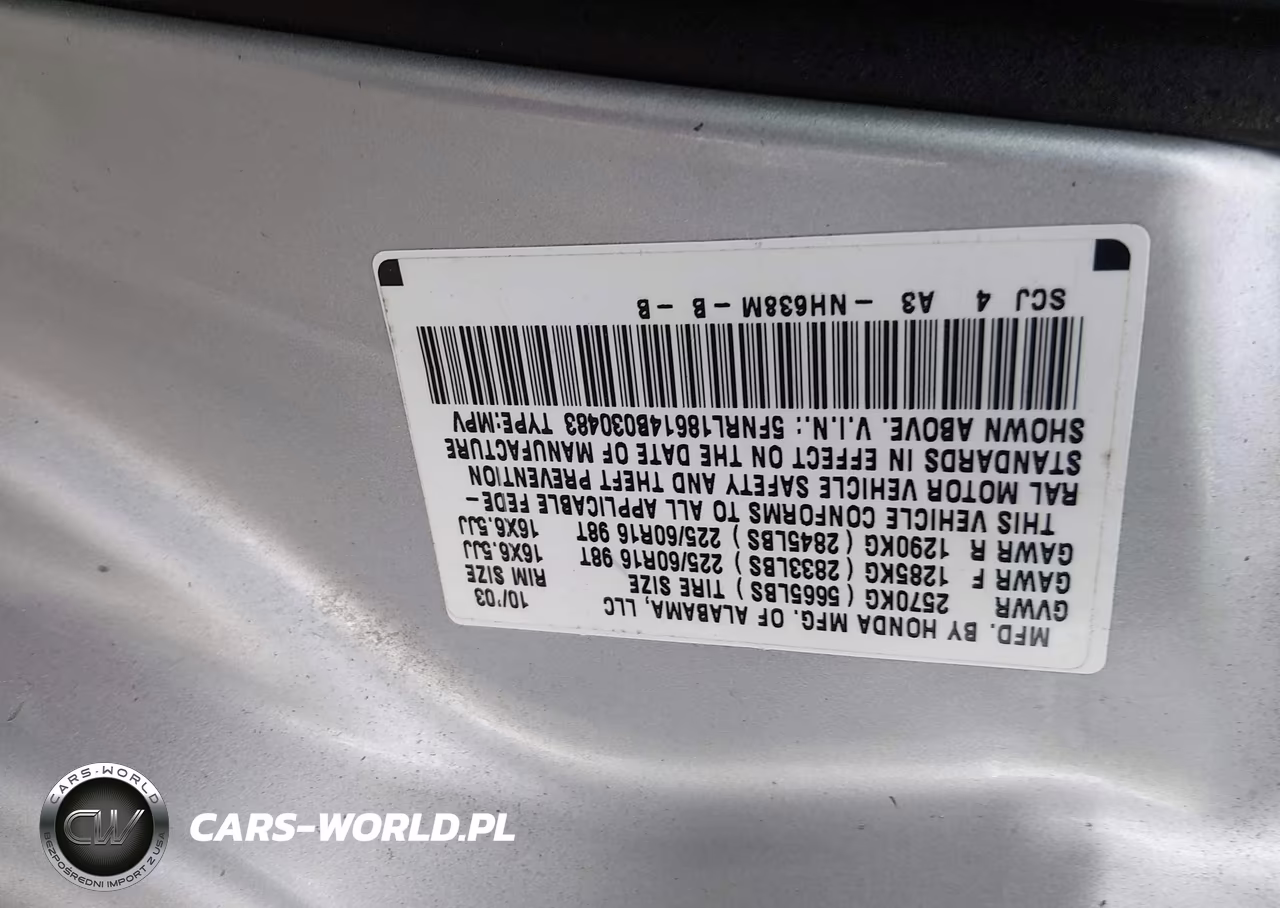 2004 Honda Odyssey Ex VIN:5FNRL18614B030483 - 9
