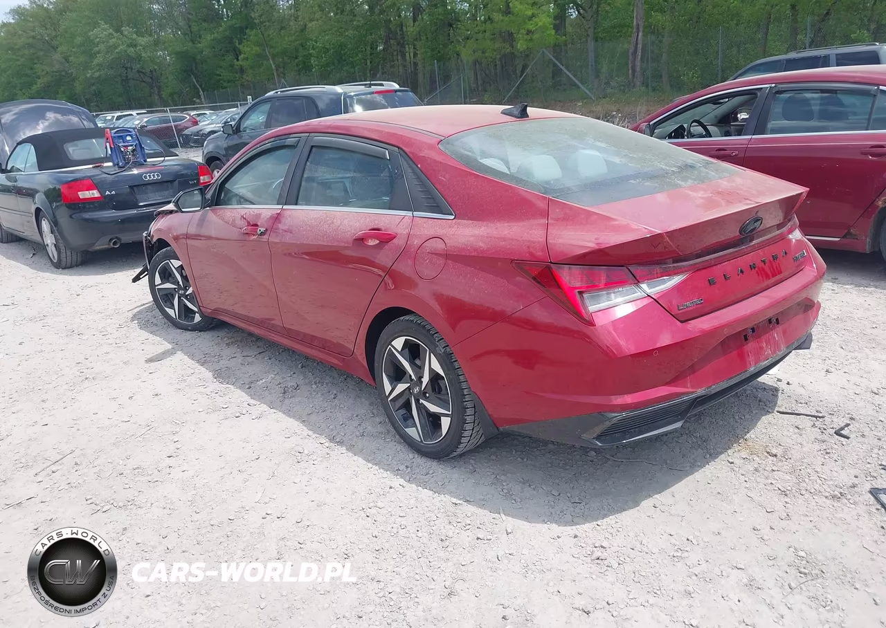 2023 Hyundai Elantra Hybrid Limited VIN:KMHLN4AJXPU054238 - 3