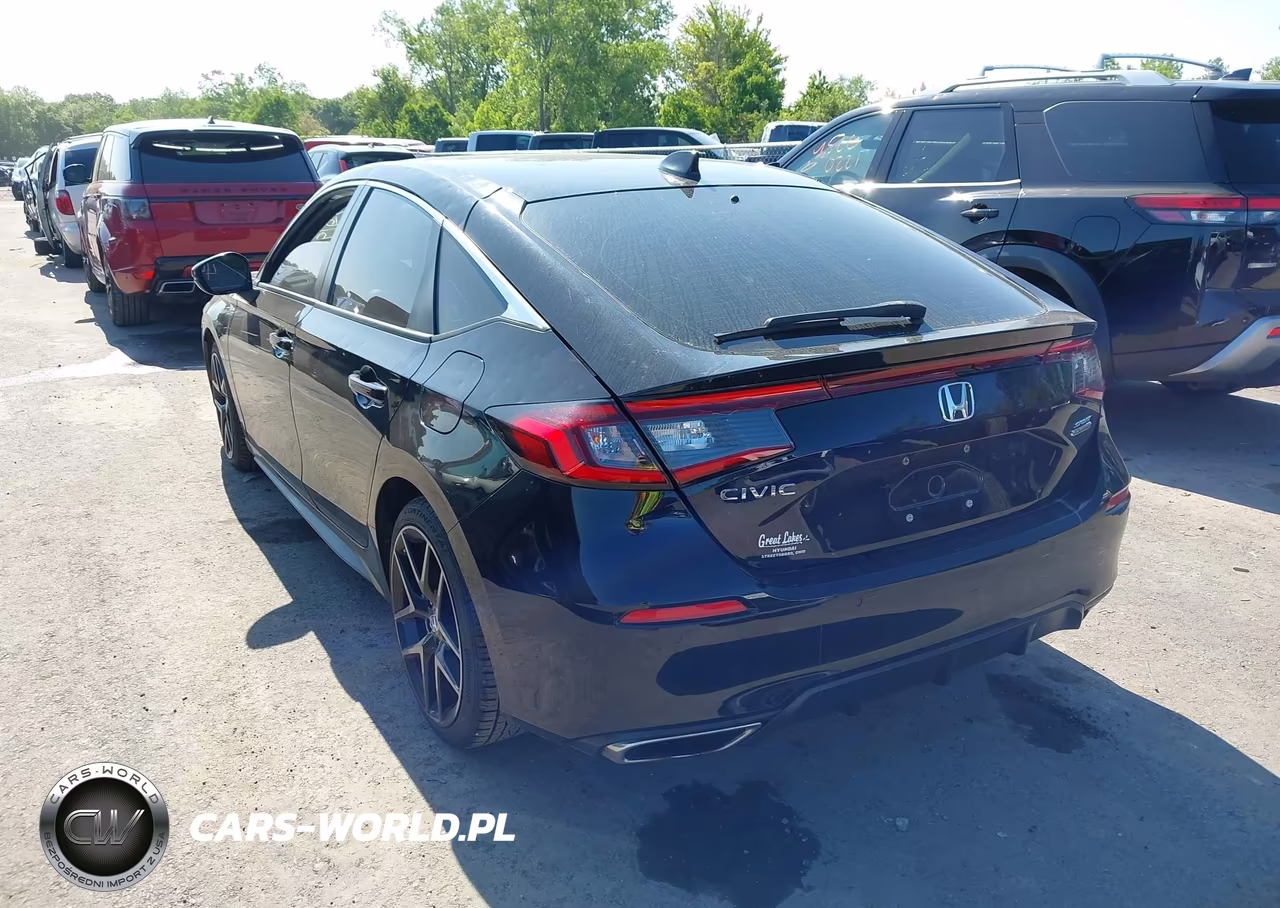 2022 Honda Civic Sport Touring VIN:19XFL1H80NE004727 - 3