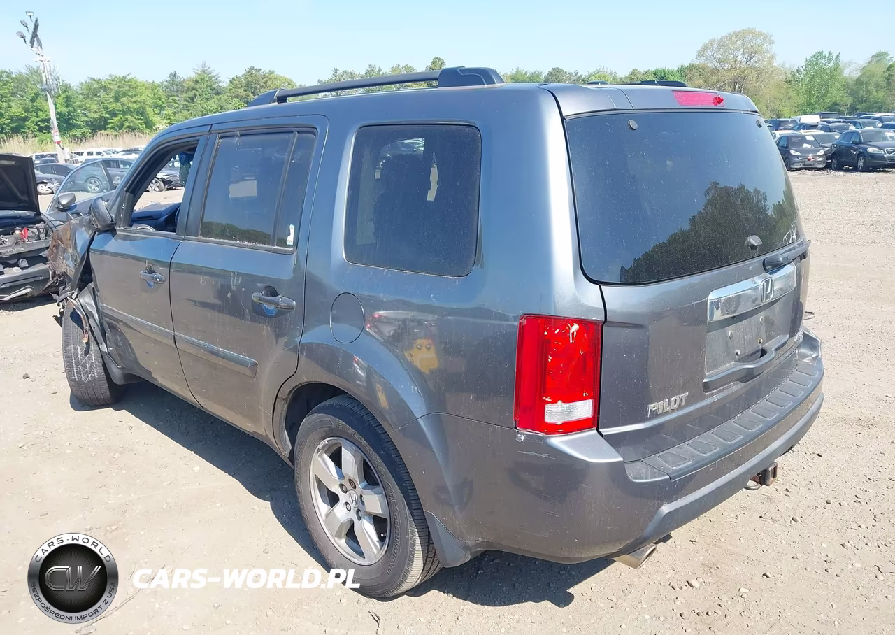 2011 Honda Pilot Ex-L VIN:5FNYF4H59BB095638 - 3