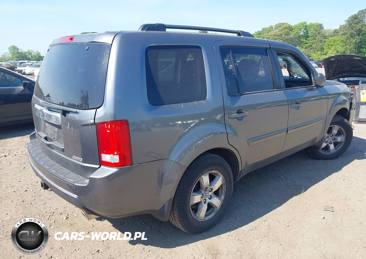 2011 Honda Pilot Ex-L VIN:5FNYF4H59BB095638 - 4