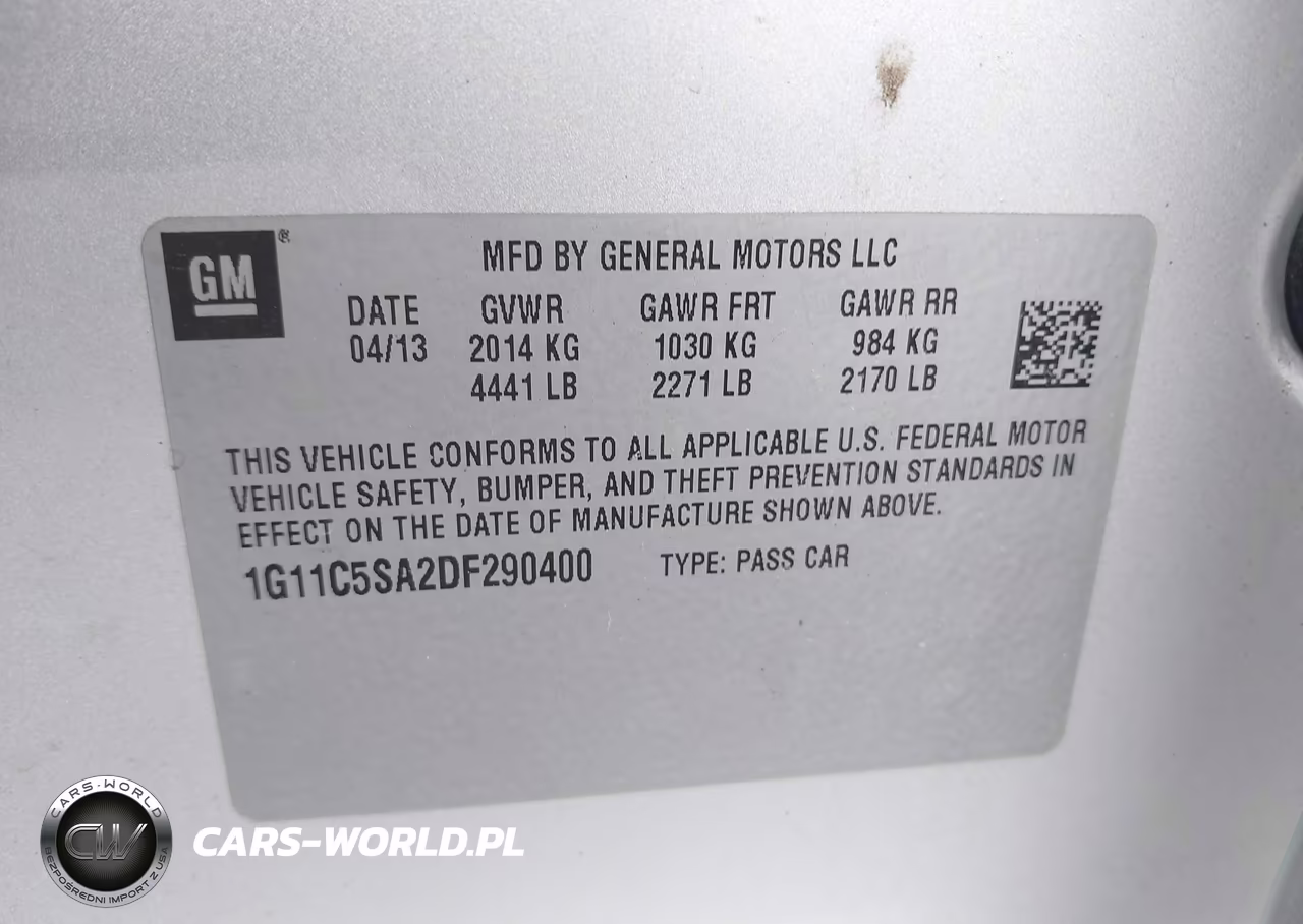 2013 Chevrolet Malibu 1Lt VIN:1G11C5SA2DF290400 - 9