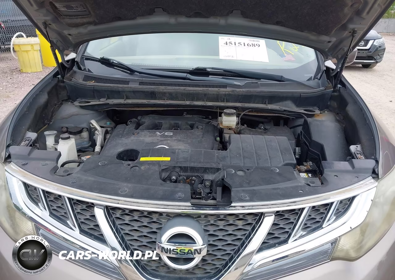 2012 Nissan Murano Sl VIN:JN8AZ1MW8CW205666 - 10
