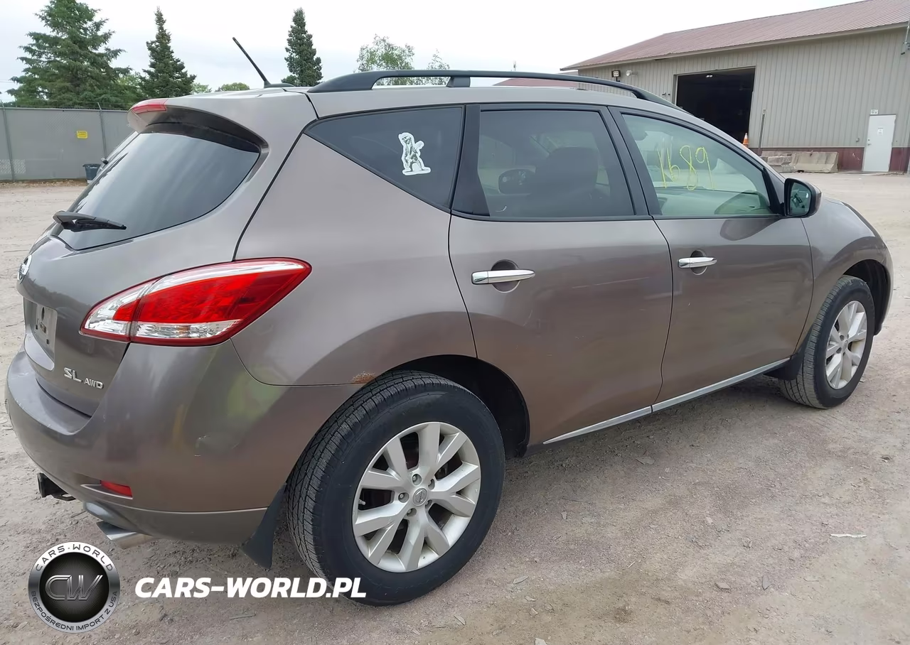 2012 Nissan Murano Sl VIN:JN8AZ1MW8CW205666 - 4