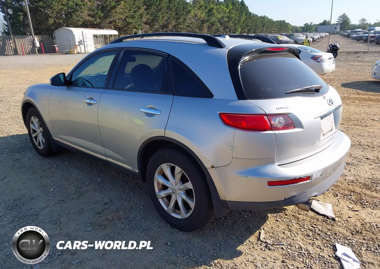 2006 Infiniti Fx35 VIN:JNRAS08W06X206233 - 3