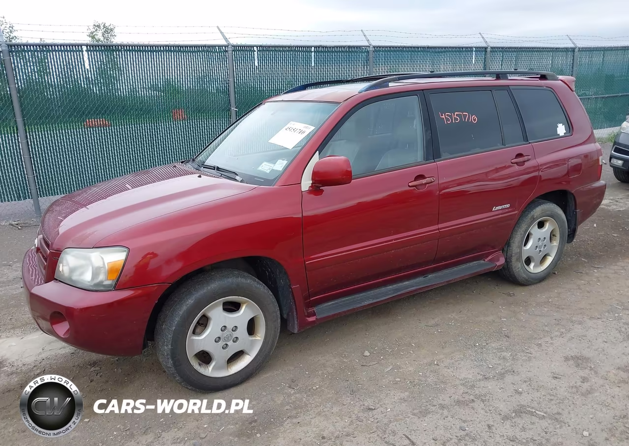 2006 Toyota Highlander Limited V6 VIN:JTEEP21A360165226 - 2
