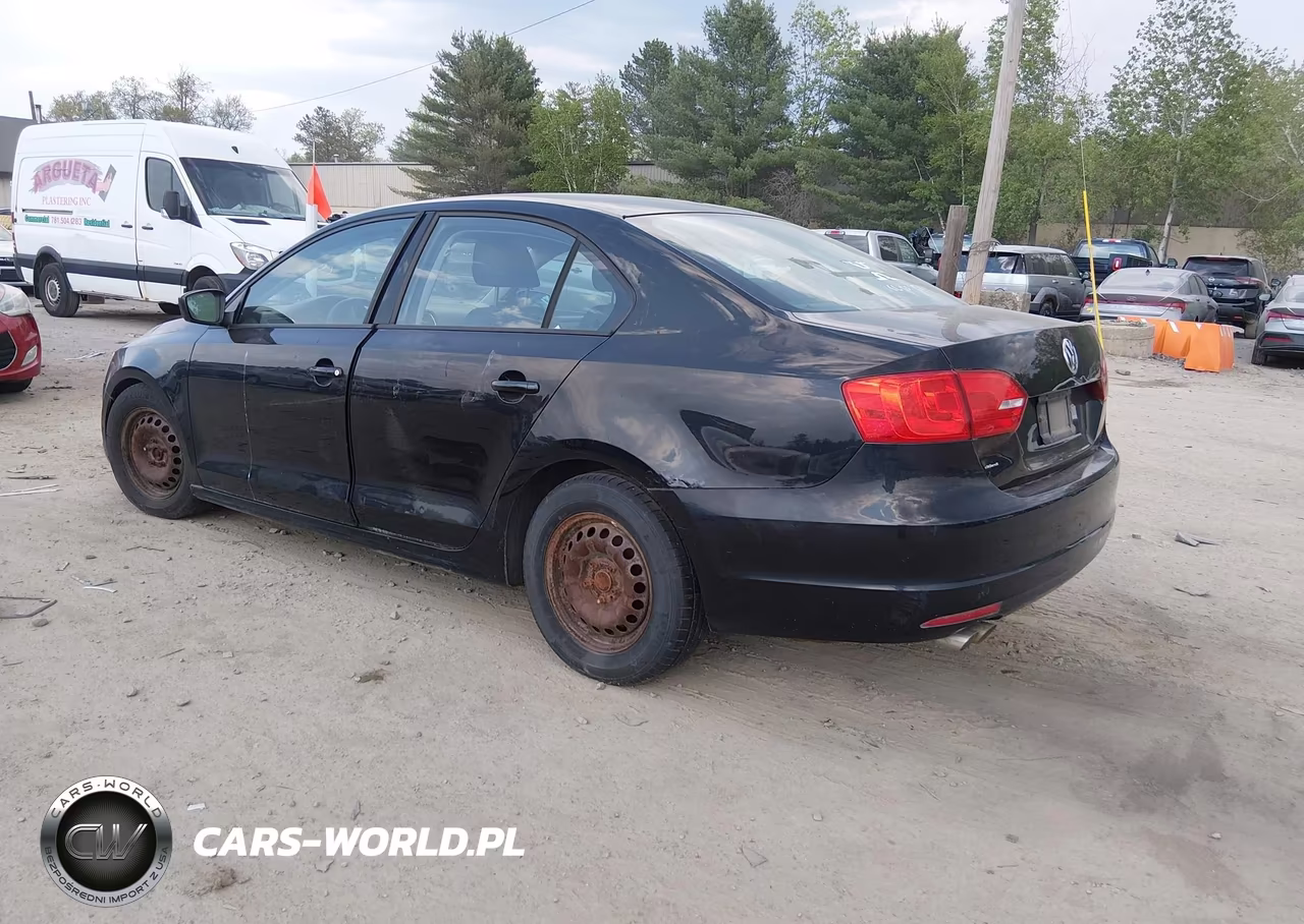 2013 Volkswagen Jetta 2.0L S VIN:3VW1K7AJ2DM209044 - 3