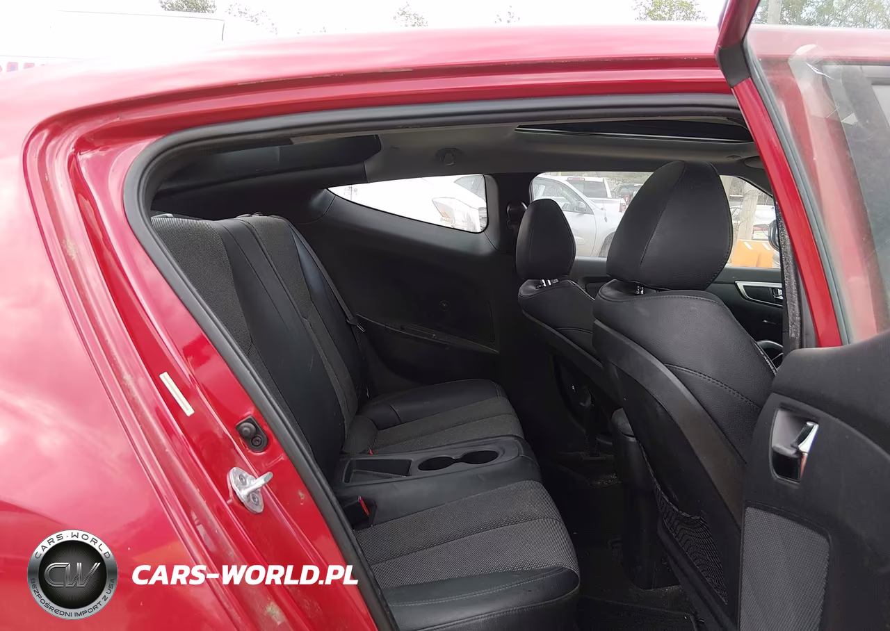 2013 Hyundai Veloster Base W-Black VIN:KMHTC6AD4DU111444 - 8