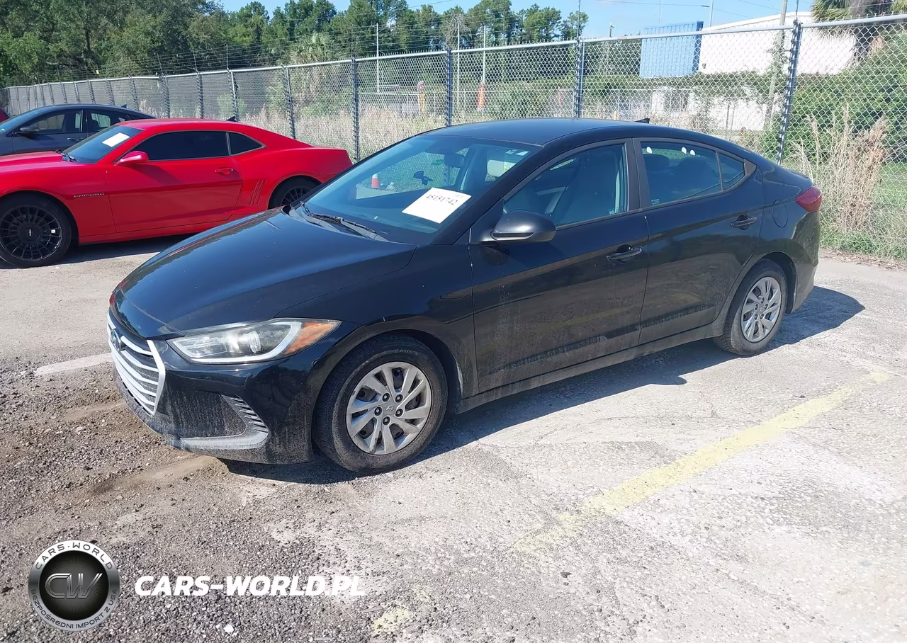2017 Hyundai Elantra Se VIN:KMHD74LF5HU403377 - 2