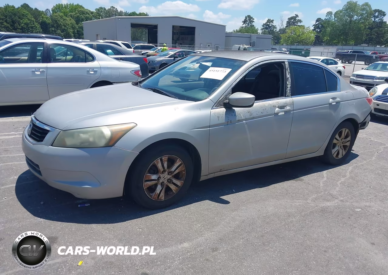 2010 Honda Accord 2.4 Lx-P VIN:1HGCP2F43AA053657 - 2