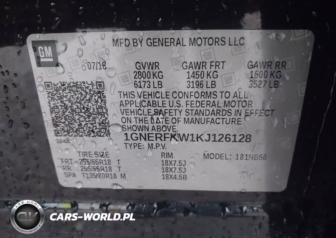 2019 Chevrolet Traverse Ls VIN:1GNERFKW1KJ126128 - 9