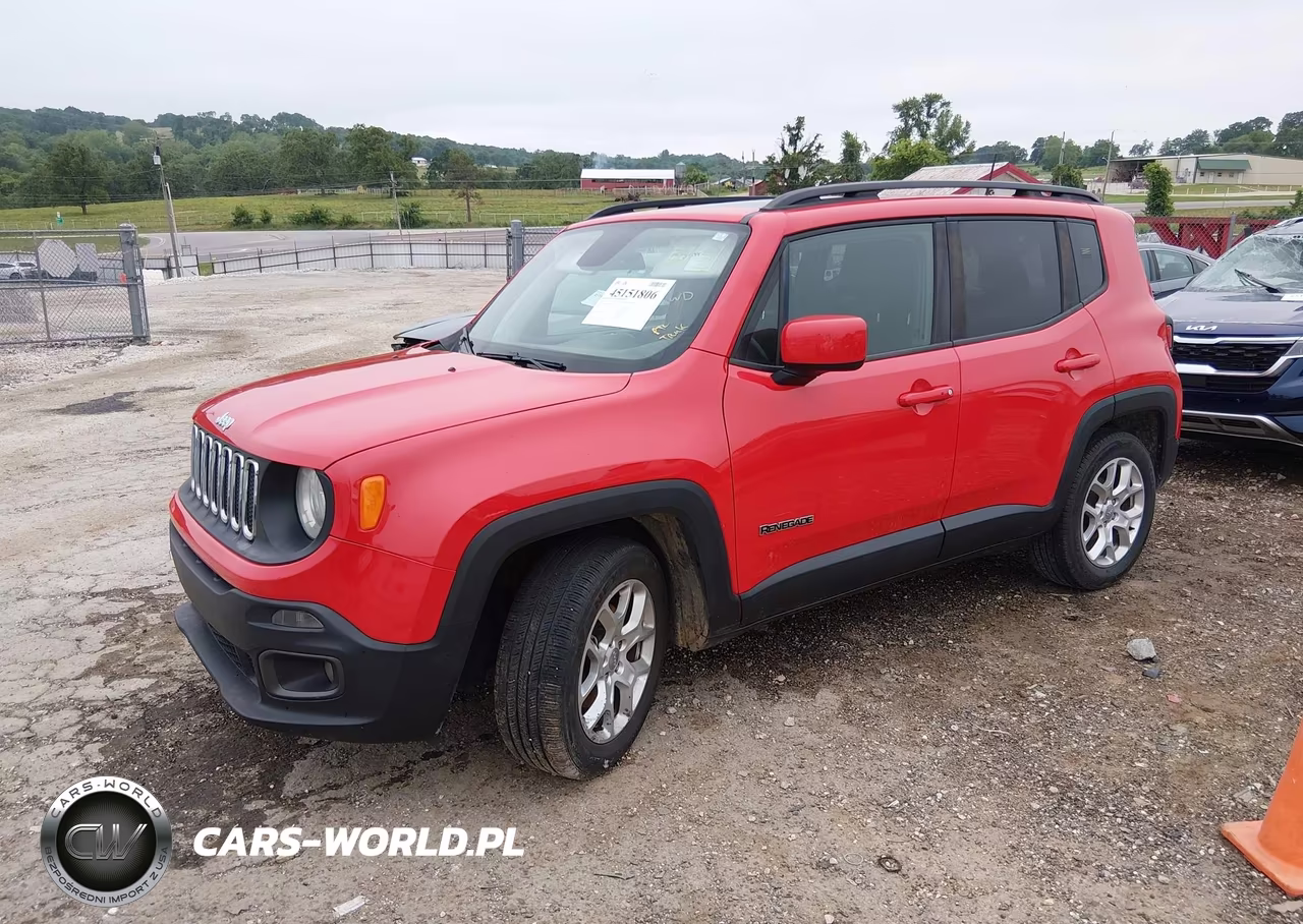 2018 Jeep Renegade Latitude Fwd VIN:ZACCJABB3JPH93014 - 2