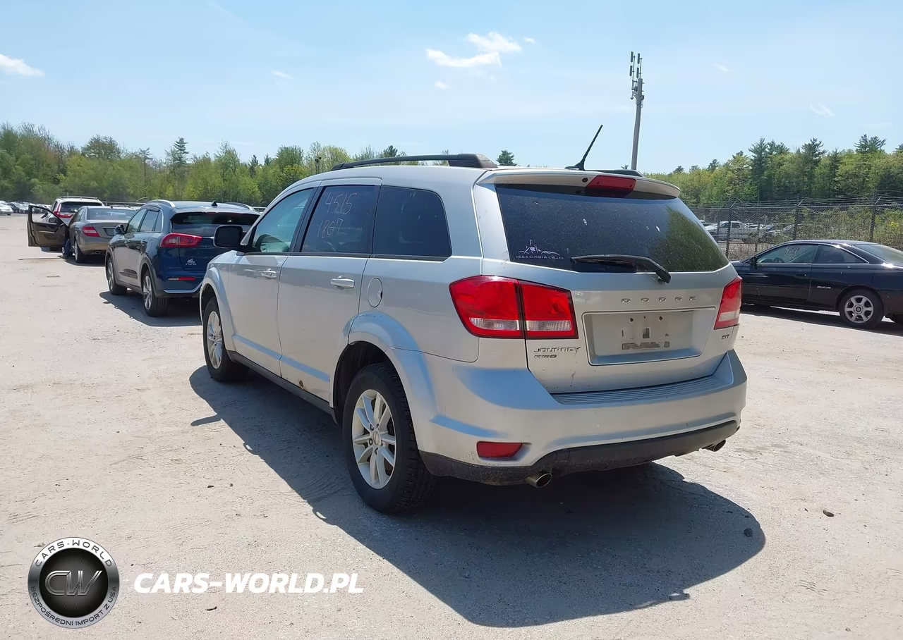 2013 Dodge Journey Sxt VIN:3C4PDDBG5DT631629 - 3