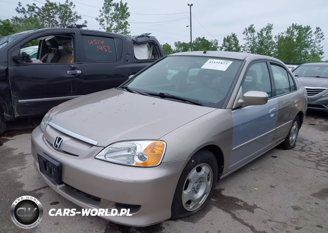 2003 Honda Civic Hybrid VIN:JHMES96663S004707 - 2
