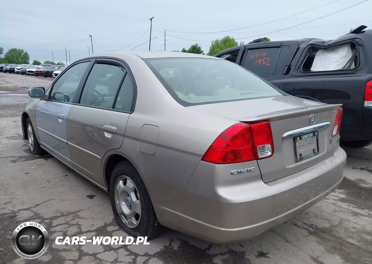 2003 Honda Civic Hybrid VIN:JHMES96663S004707 - 3