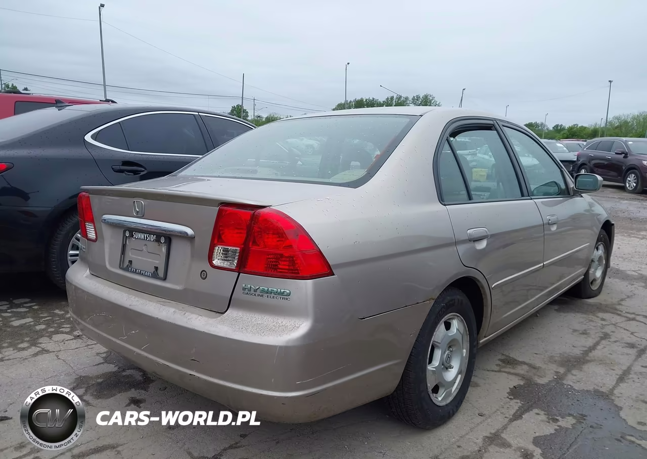 2003 Honda Civic Hybrid VIN:JHMES96663S004707 - 4