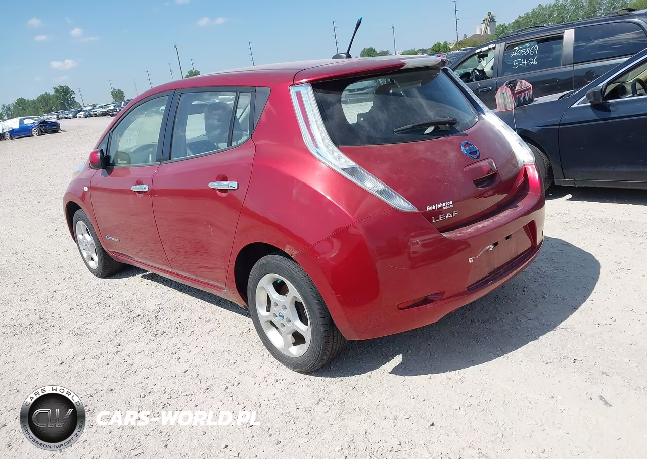 2012 Nissan Leaf Sl VIN:JN1AZ0CPXCT021091 - 3