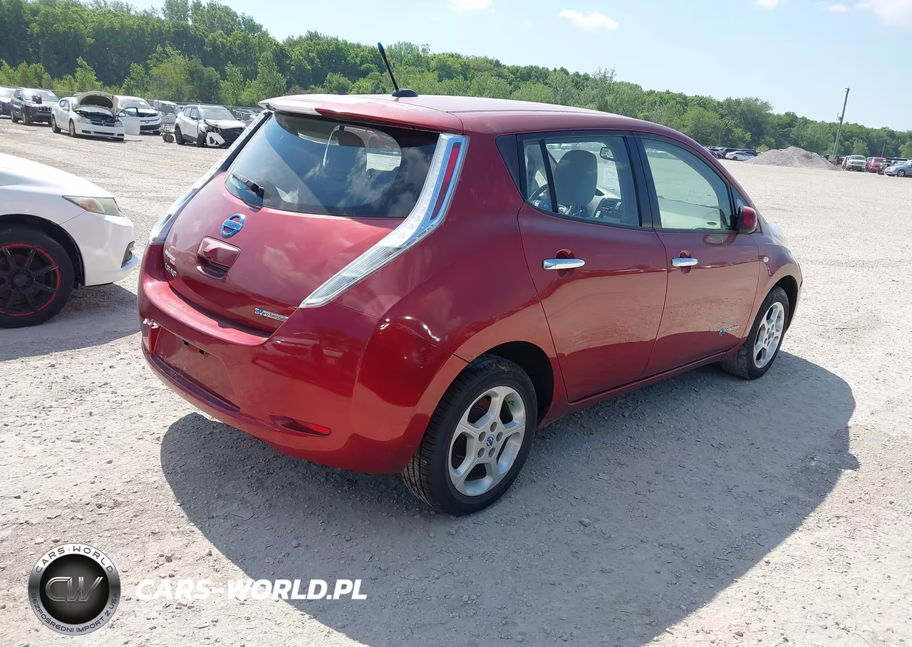 2012 Nissan Leaf Sl VIN:JN1AZ0CPXCT021091 - 4