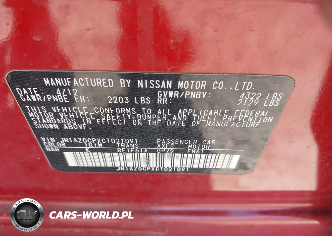 2012 Nissan Leaf Sl VIN:JN1AZ0CPXCT021091 - 9