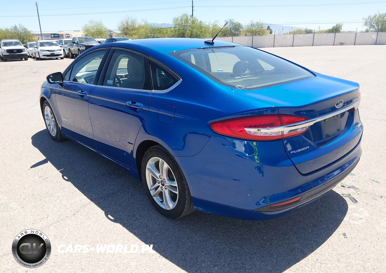 2018 Ford Fusion Hybrid S VIN:3FA6P0UU5JR282002 - 3