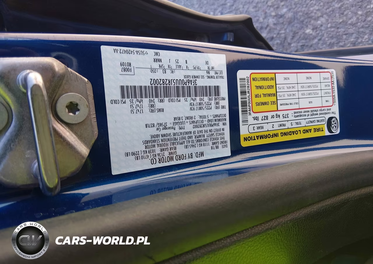 2018 Ford Fusion Hybrid S VIN:3FA6P0UU5JR282002 - 9