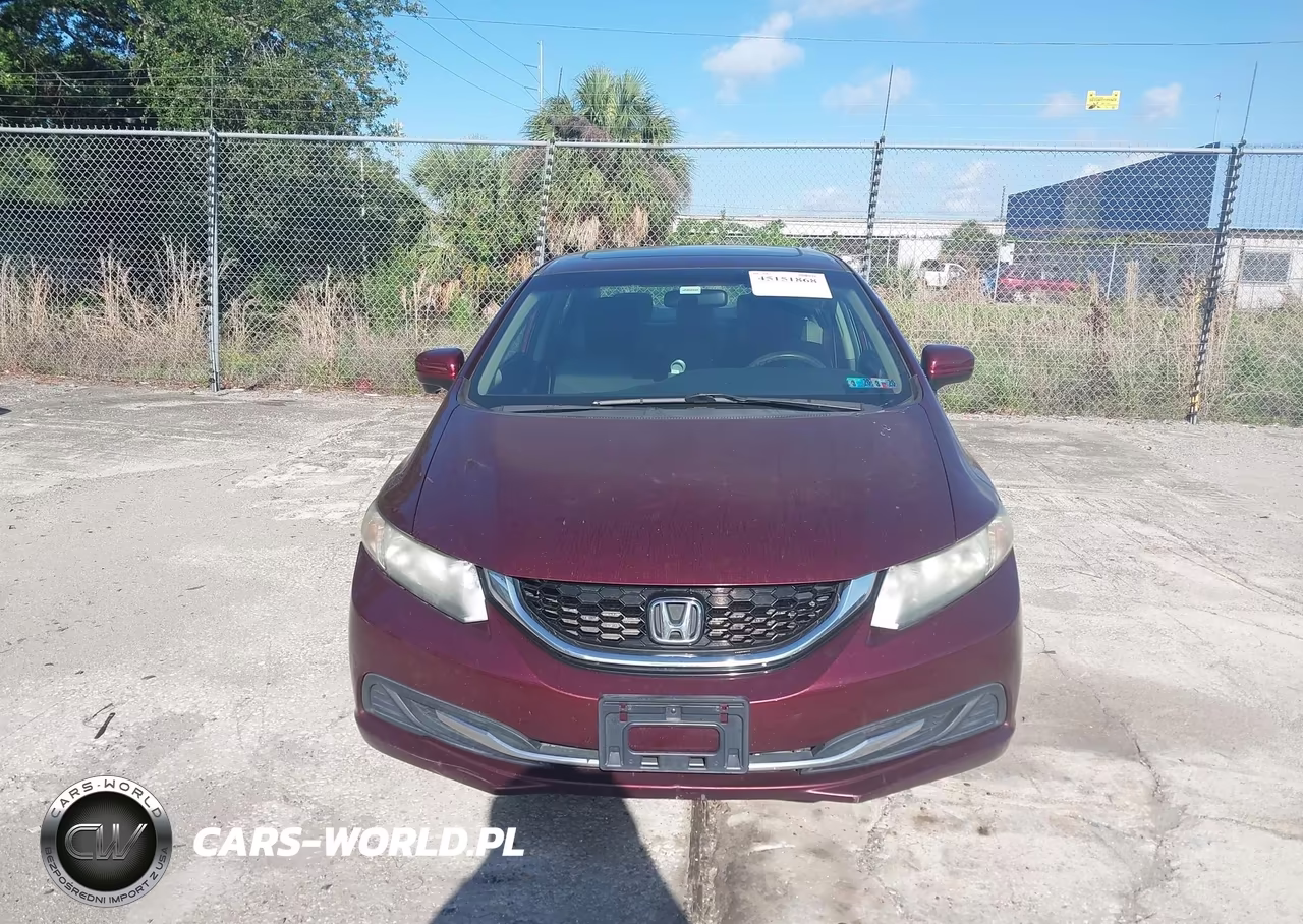 2015 Honda Civic Ex VIN:19XFB2F80FE208876 - 12