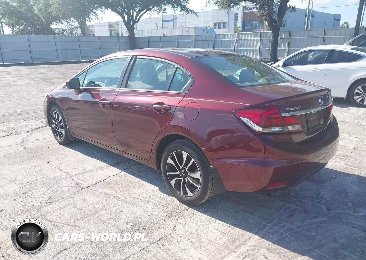 2015 Honda Civic Ex VIN:19XFB2F80FE208876 - 3