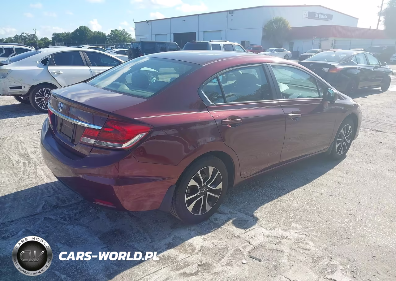 2015 Honda Civic Ex VIN:19XFB2F80FE208876 - 4