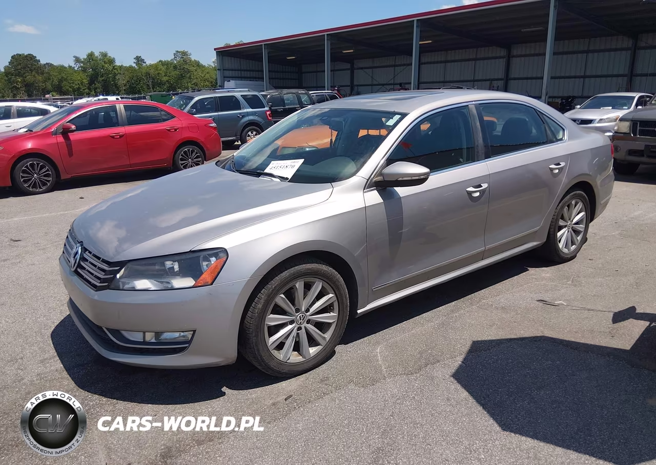 2012 Volkswagen Passat 2.5L Sel Premium VIN:1VWCH7A33CC022159 - 2