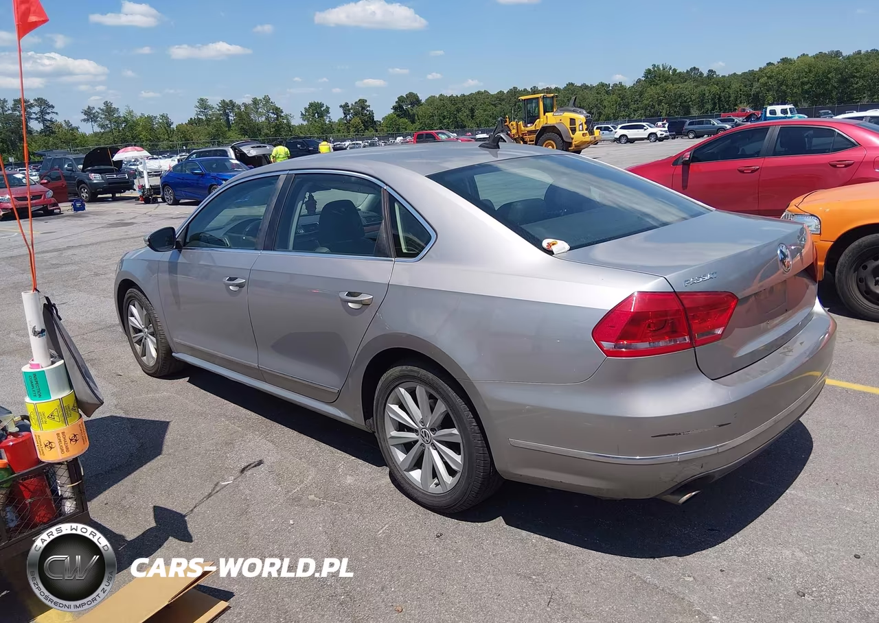 2012 Volkswagen Passat 2.5L Sel Premium VIN:1VWCH7A33CC022159 - 3