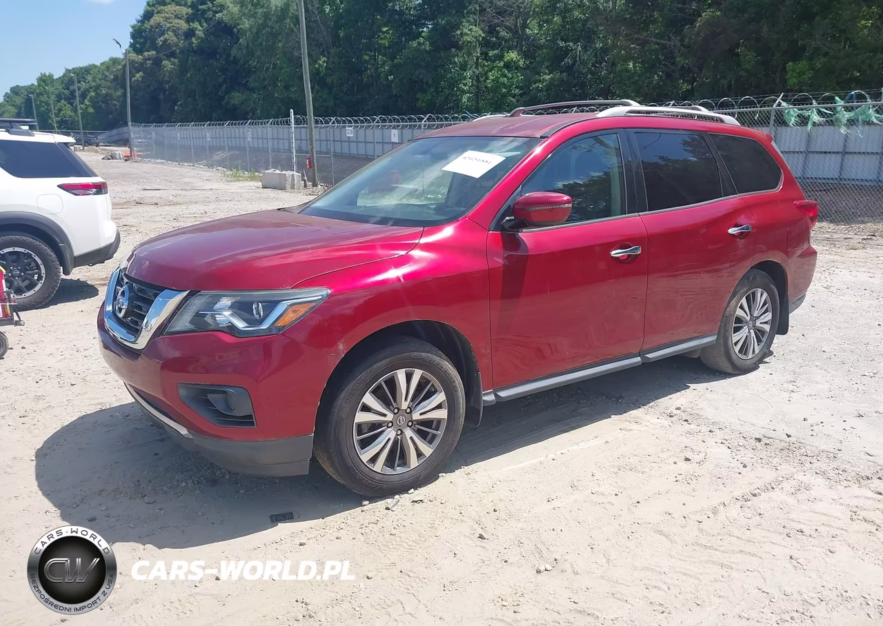 2018 Nissan Pathfinder S VIN:5N1DR2MN1JC640285 - 2