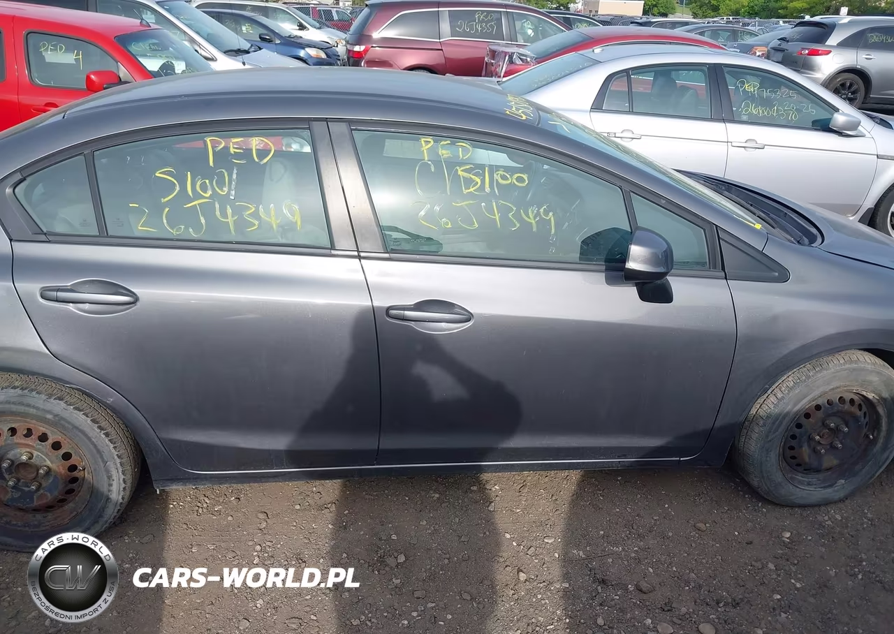 2013 Honda Civic Lx VIN:2HGFB2F50DH600460 - 12