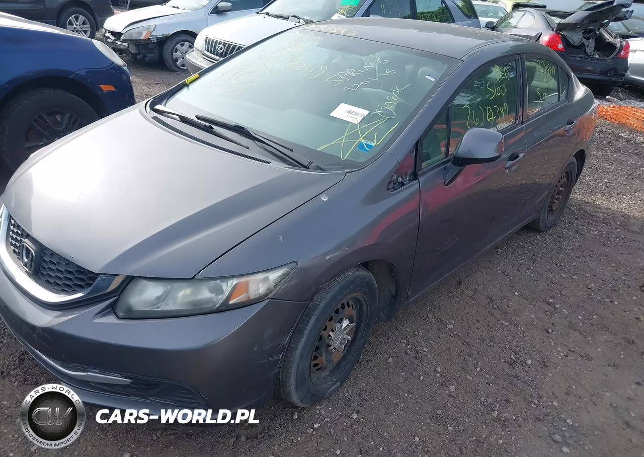 2013 Honda Civic Lx VIN:2HGFB2F50DH600460 - 2