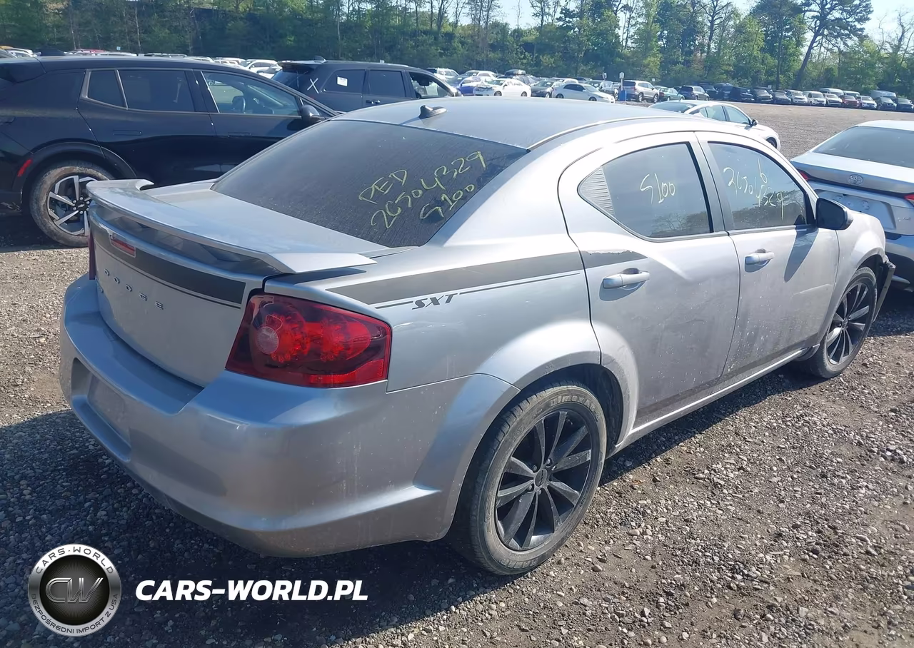 2014 Dodge Avenger Sxt VIN:1C3CDZCB2EN234643 - 4